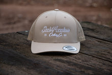 Load image into Gallery viewer, Seek Freedom Co. Tan Trucker
