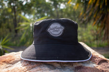 Load image into Gallery viewer, Seek Freedom Co. Black Bucket Hat
