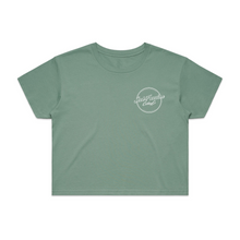 Load image into Gallery viewer, Classic Crop Tee - Sage
