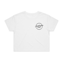 Load image into Gallery viewer, Classic Crop Tee - White
