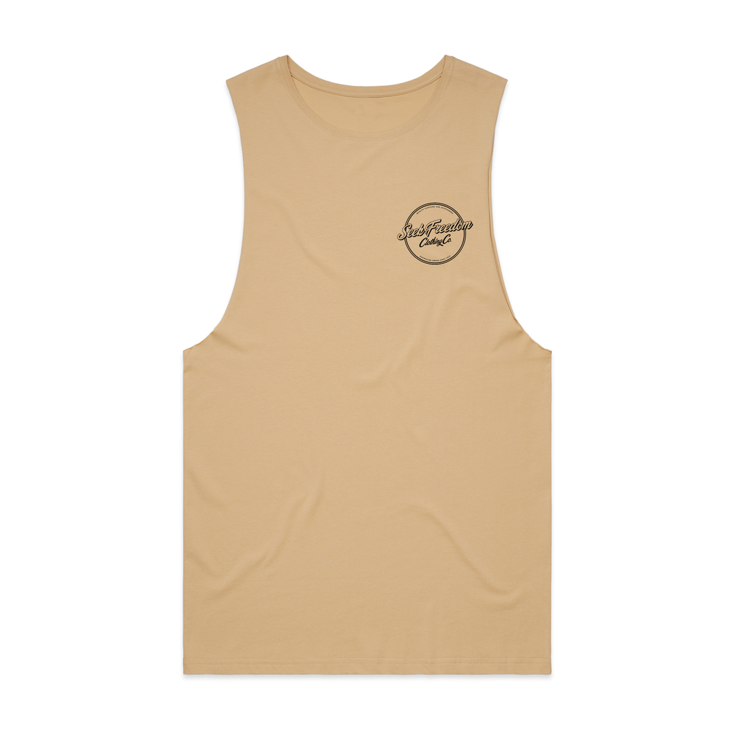 Men's Singlet - Tan